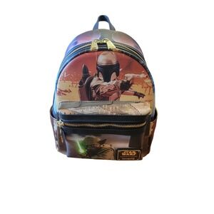Loungefly Star Wars Episode Two Attack Of The Clones Scene Mini Backpack NWT